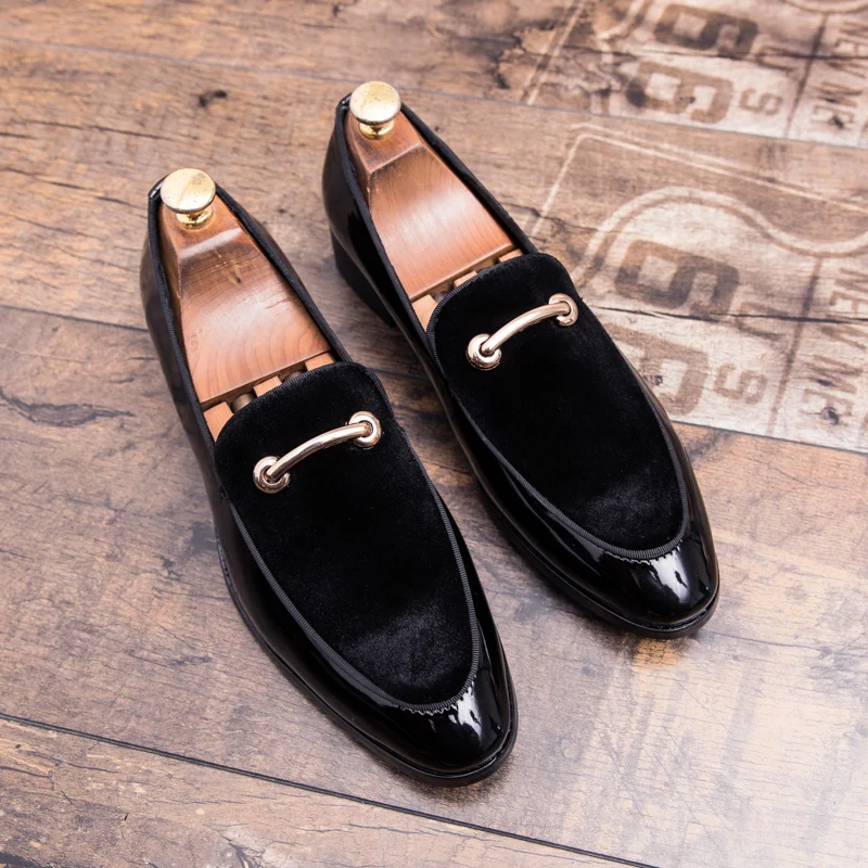 

2019new Spring and autumn men shoes leather male comfortable oxford shoes luxury brogues mens classic Business Moccasin shoes