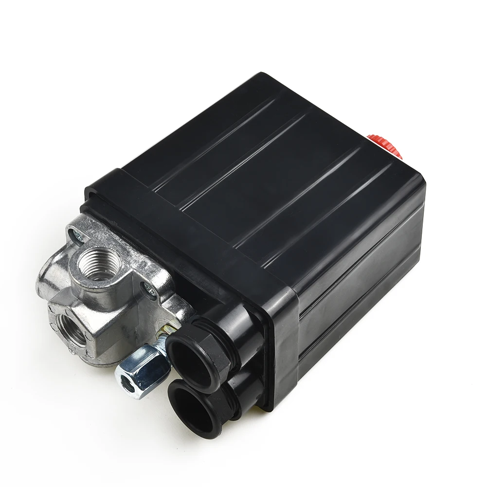 

4 Ports 1/4\\\\\\\\\\\\\\\\\\\\\\\\\\\\\\\" Internal Thread Connector Air Compressor Pump Switch Control Valve