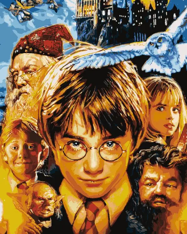 Картина по номерам "Гарри Поттер: Постер 2" 40x50 см Артвентура 02ART4050POTT16 |