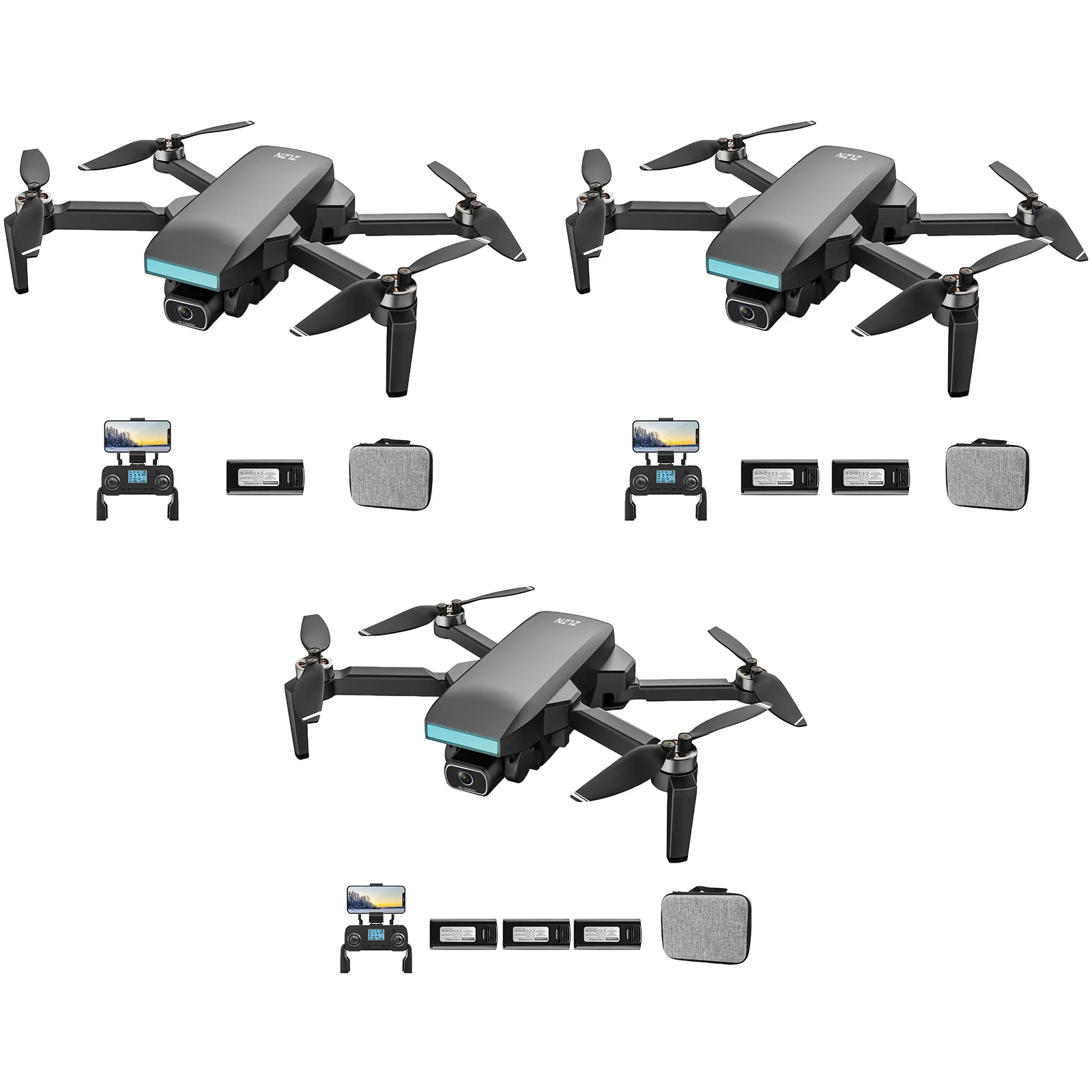 

HD Dual Camera 4K Camera 5G WiFi GPS Quadcopter One Key Return Home Motor RC Drone Home Brushless