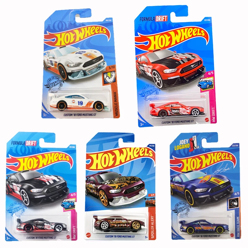 

Hot Wheels C4982 маленький спортивный автомобиль модифицированный Ford Mustang Custom 18 Ford Mustang Gt Модель автомобиля из сплава литая Коллекционная Подарочн...