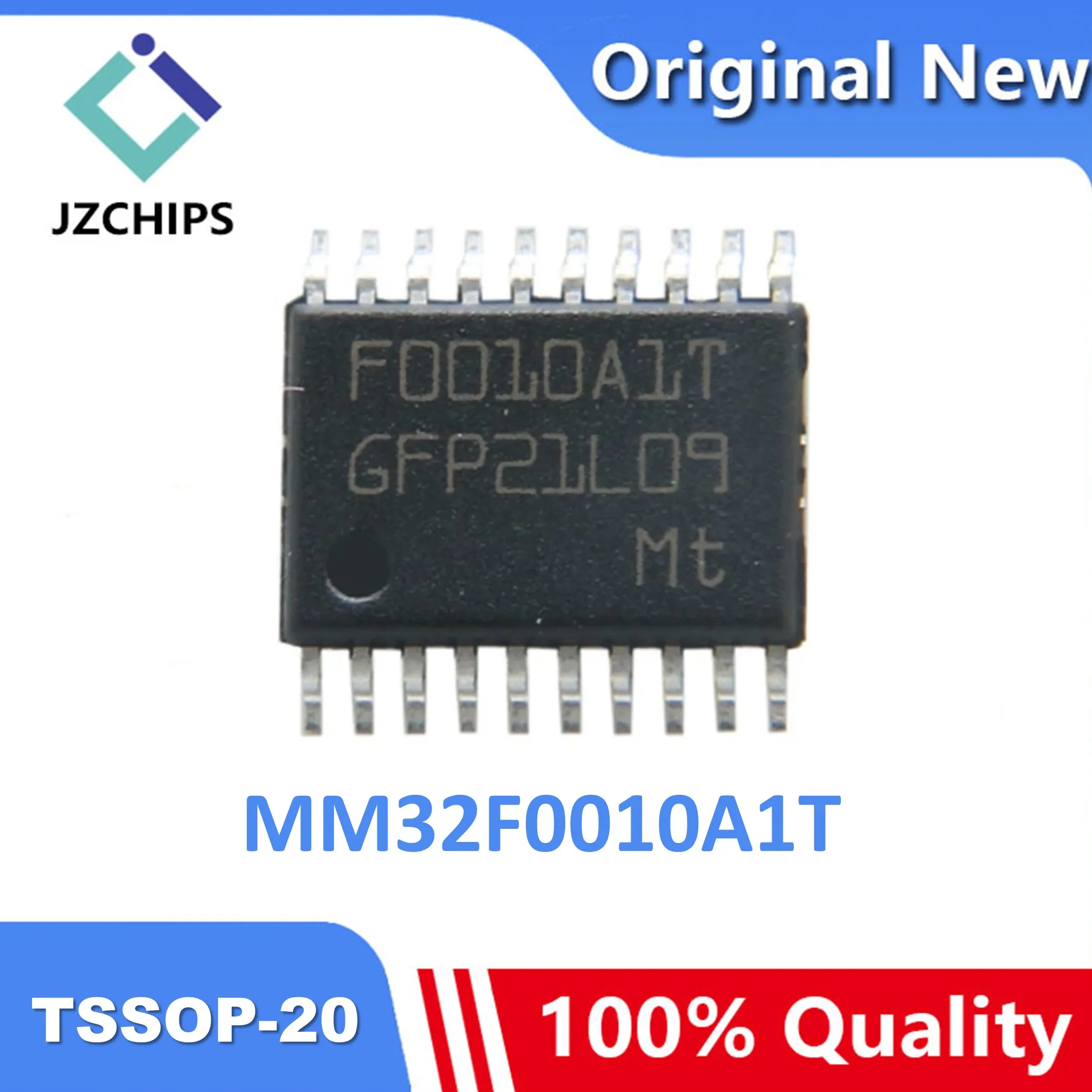 

Original Genuine MM32F0010A1T M0 SSOP20 Compatible substitution N76E003AT20 STM8S003F3P6TR Single Chip micro controller TSSOP-20
