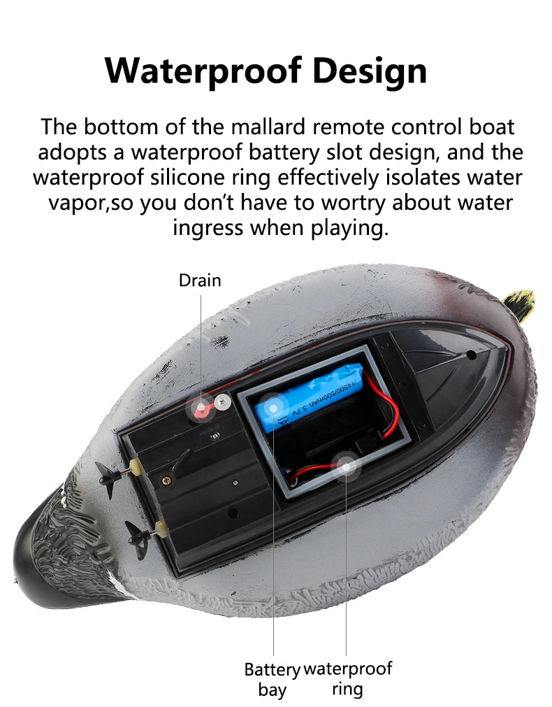 Радиоуправляемая лодка CONUSEA 2 4 ГГц водное транспортное средство с