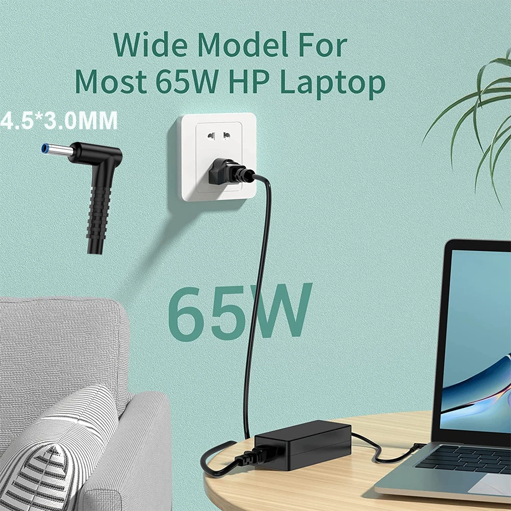 Laptop Charger For Hp Probook X360 11 G2 G3 G4 G5 G6 Ee,440 G7,450 G7,470 G5,435 G7 440 G1 650