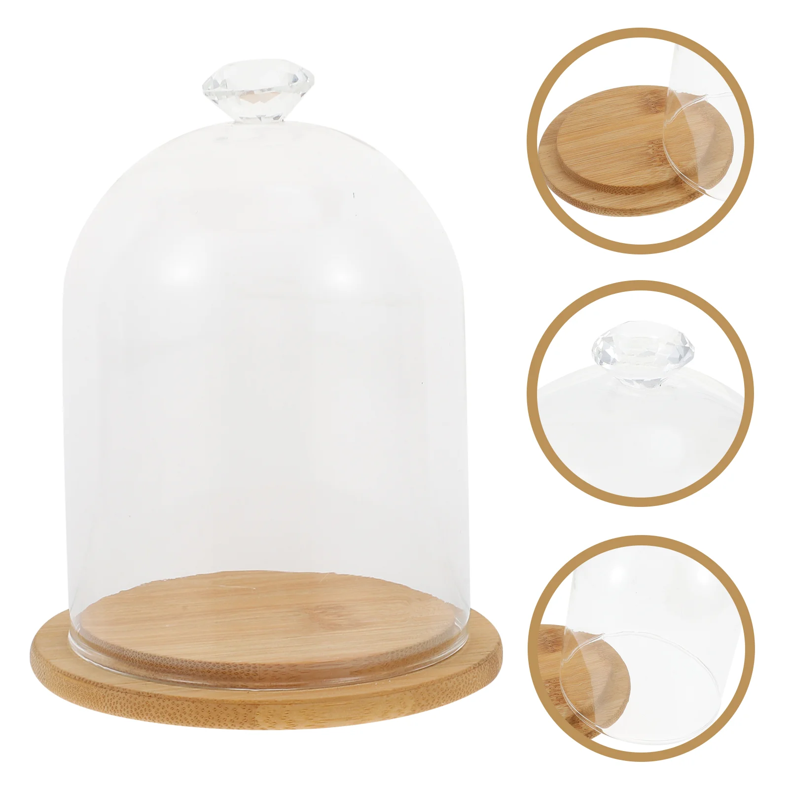 

Wedding Cake Decorations Dessert Display Dome Eternal Flower Dome Glass Flower Dome Glass Dome Cover Glass Vases