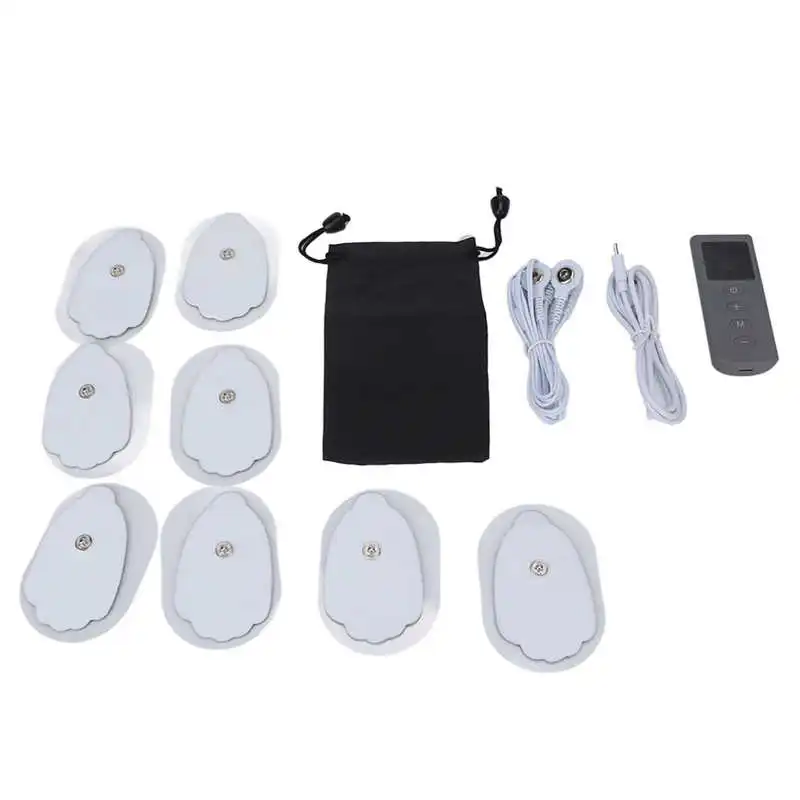 

TENS Muscle Massager Strength Adjustable Rechargeable Portable Pulse Muscle Massager Professional with Electrode Pad for Home