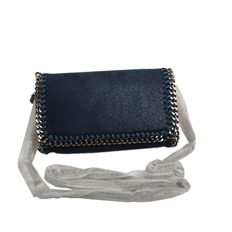 

Luxury Designed Chains Bag Women Vintage Golden Soft Cloth 22 CM Cross Body Fashion Gift for Ladies