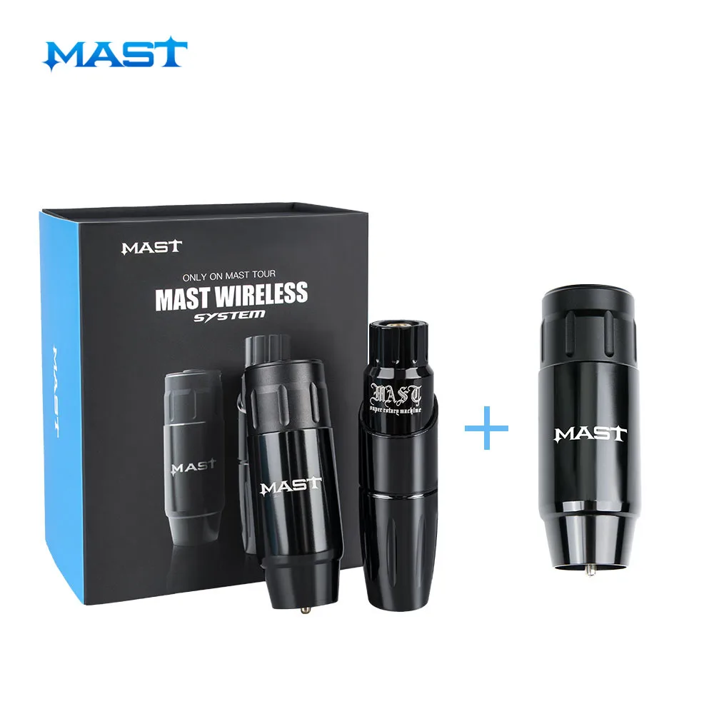 Mast Tour Wireless Set Tattoo Rotary Pen Machine Battery Light Gun Permanent Eyebrow Lip Makeup Permanent Makeup