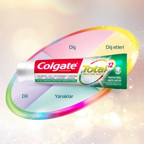 

Toothpaste Colgate Total Professional Breathable Health Toothpaste 75 ml x 4 PCs Toothpaste