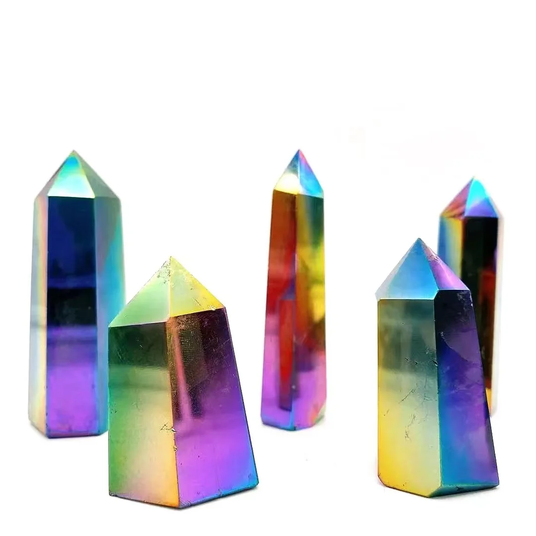 

Натуральная Гальваническая кристаллическая палочка, фотоэлемент 55 мм-80 мм для лечебного украшения