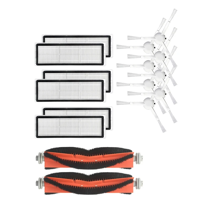 

Горячая Распродажа внешняя деталь для Xiaomi Mijia B101CN все-в-одном сменная основная боковая щетка для робота-пылесоса и швабры Запчасти для фильт...