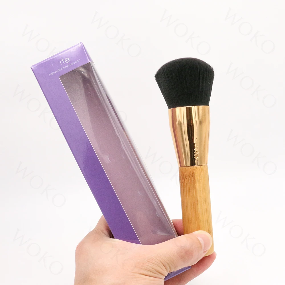 Big Powder Brush Face Contour Setting Powder Makeup Brush Bronzer Powder Foundation Brush Bamboo Handle Powder Make Up Tool