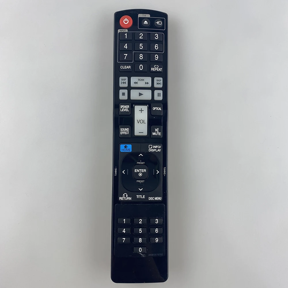 

New Original Remote Control AKB73175702 For LG TV AV RECEIVER Audio System Controle Telecommande