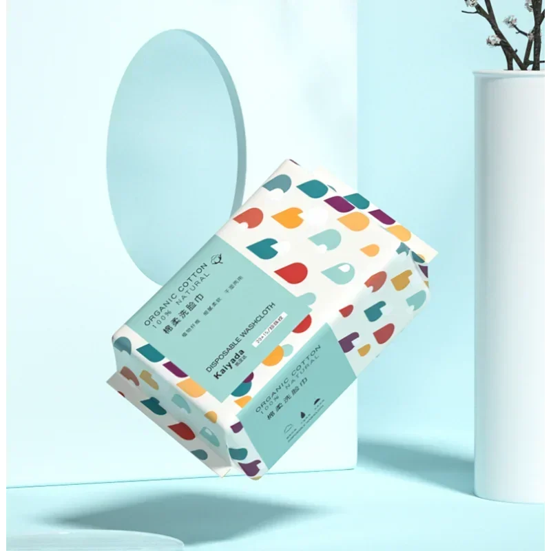 100 шт. одноразовые толстые 100% хлопковые полотенца для лица мягкие салфетки снятия