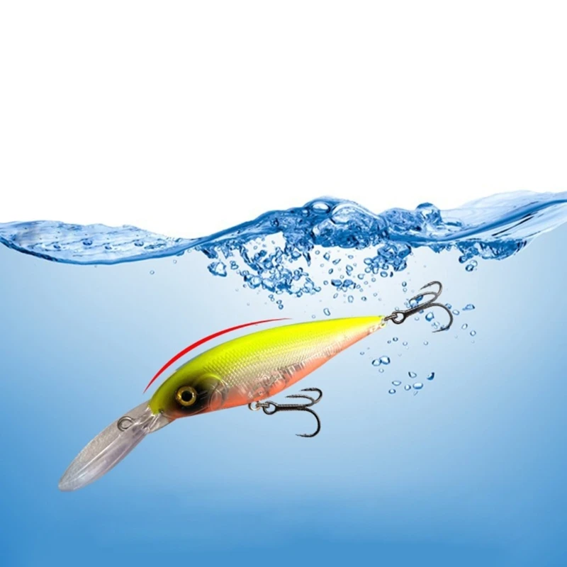 

Slow-Sinking Fishing Lure Long-Casting Suspensions Wobbler Artificial Baits
