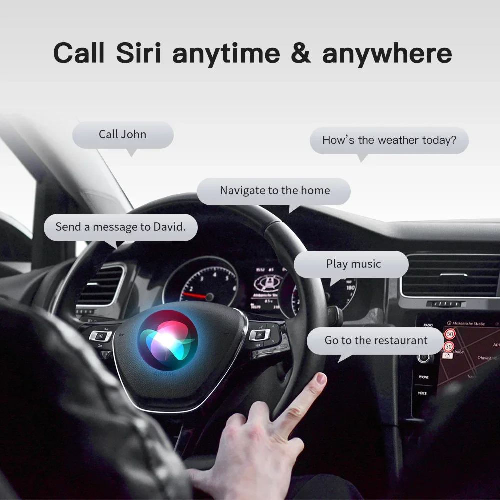 Фото Беспроводная коробка CARABC для Peugeot Citroen SMEG + Picasso C4 C5 DS4 DS3 308 508 208 3008 5008 Модуль Android Auto AirPlay №4
