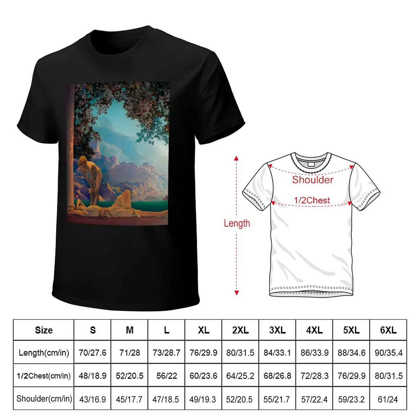 Фото Футболка Daybreak от Maxfield Parrish, повседневная рабочая футболка №2