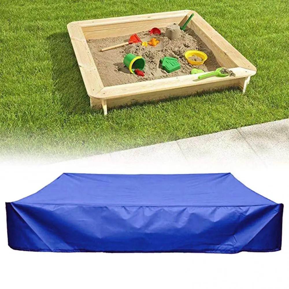 

Outdoor Sandbox Cover Garden Swimming Pool Dustproof Cover Oxford Cloth Dust Cover Children Toy Sandpit Pool Cover