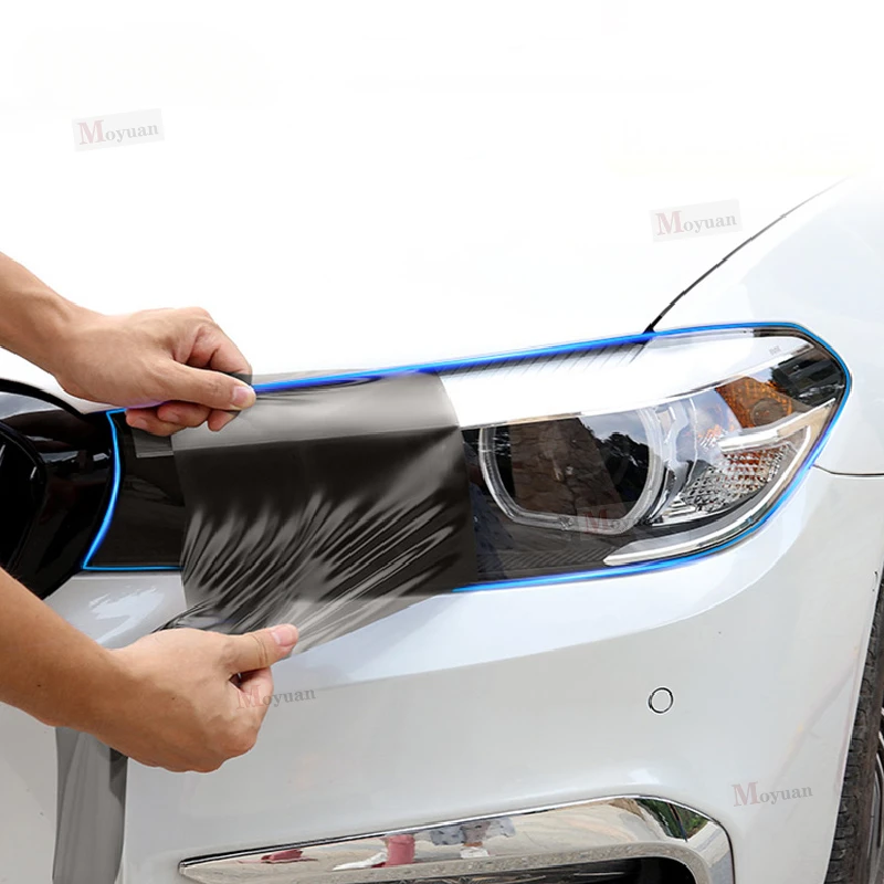 Для автомобильных фар Kia EV6 gt 2021-2023 Противоударная защитная пленка из ТПУ с