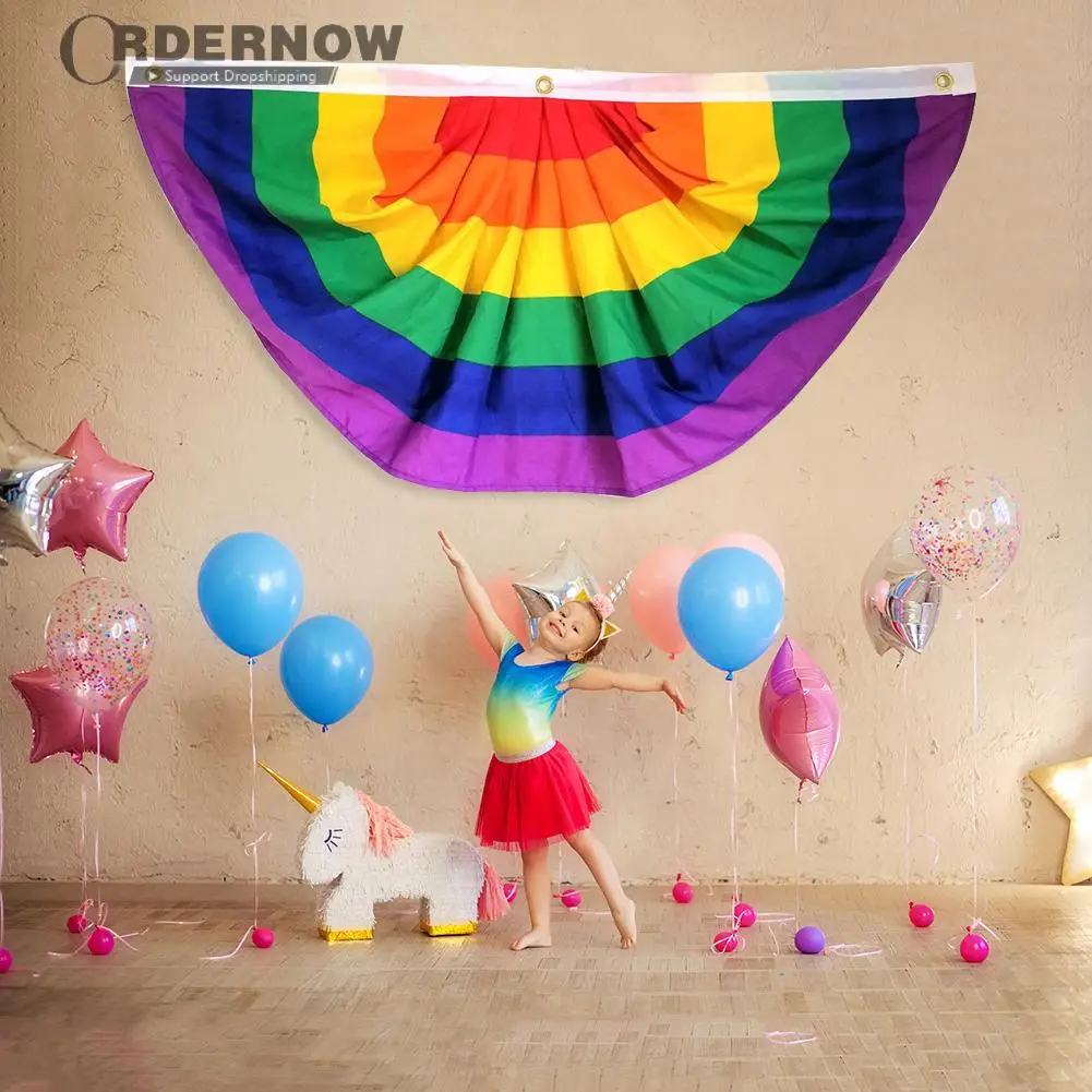 

Colorful Felt Banner Garlands Birthday Bunting Pennant Baby Shower Wedding Garland Flags Party Decoration Supplies