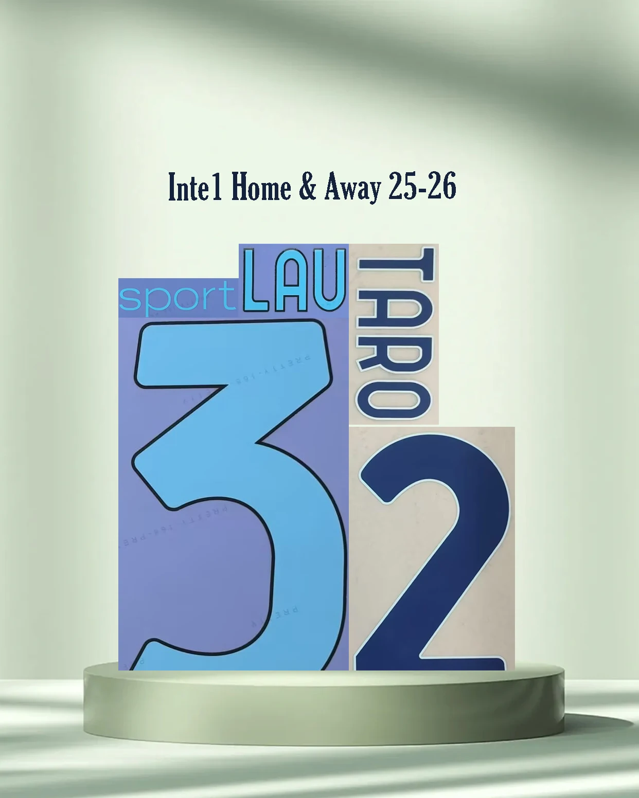 Набор имен для футболки abcINTERr 2025/26 энциклопедия счастливых имен