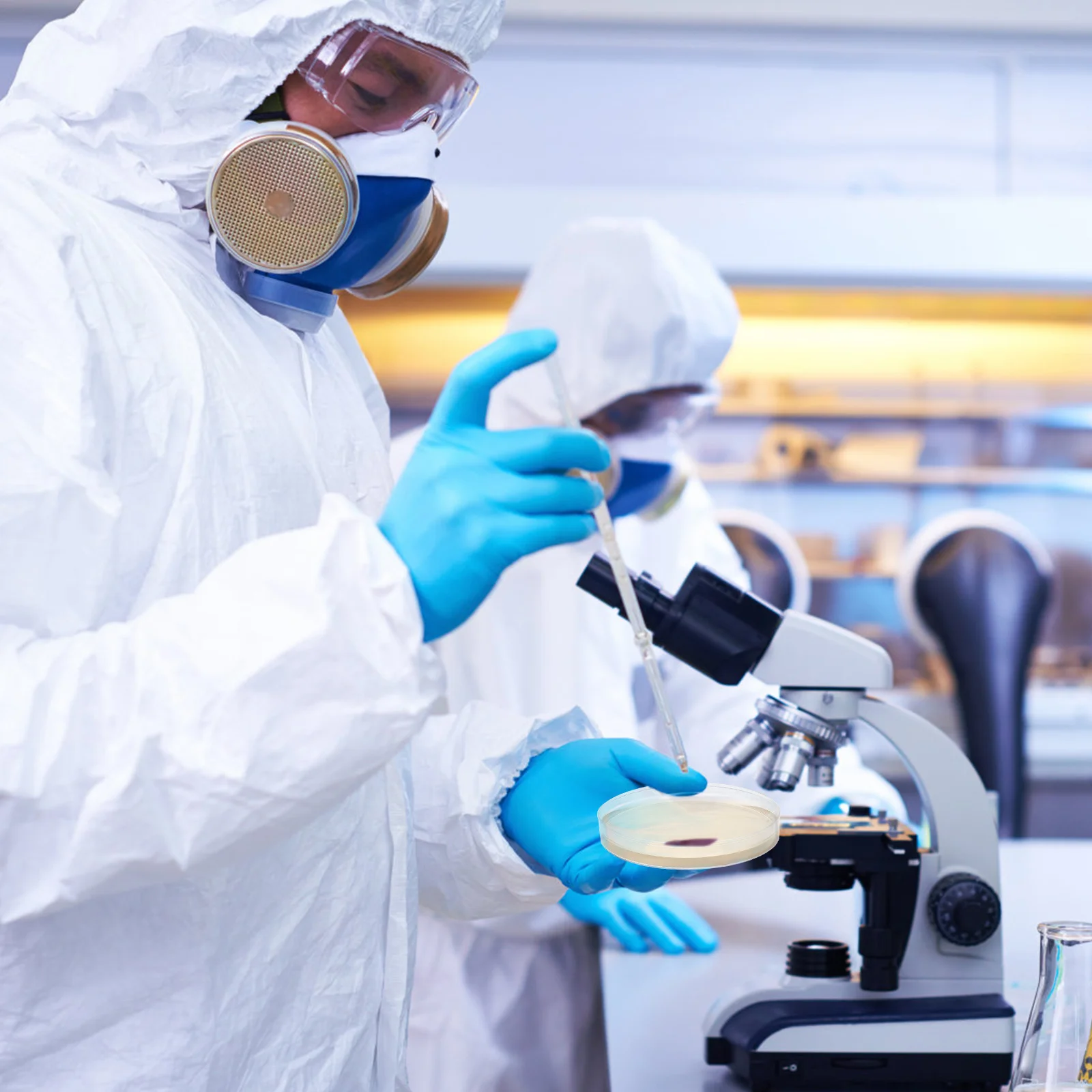 10 шт. предварительно пористые пластины Петри Nutrient Agar Child Scientific Sabouraud Dextrose