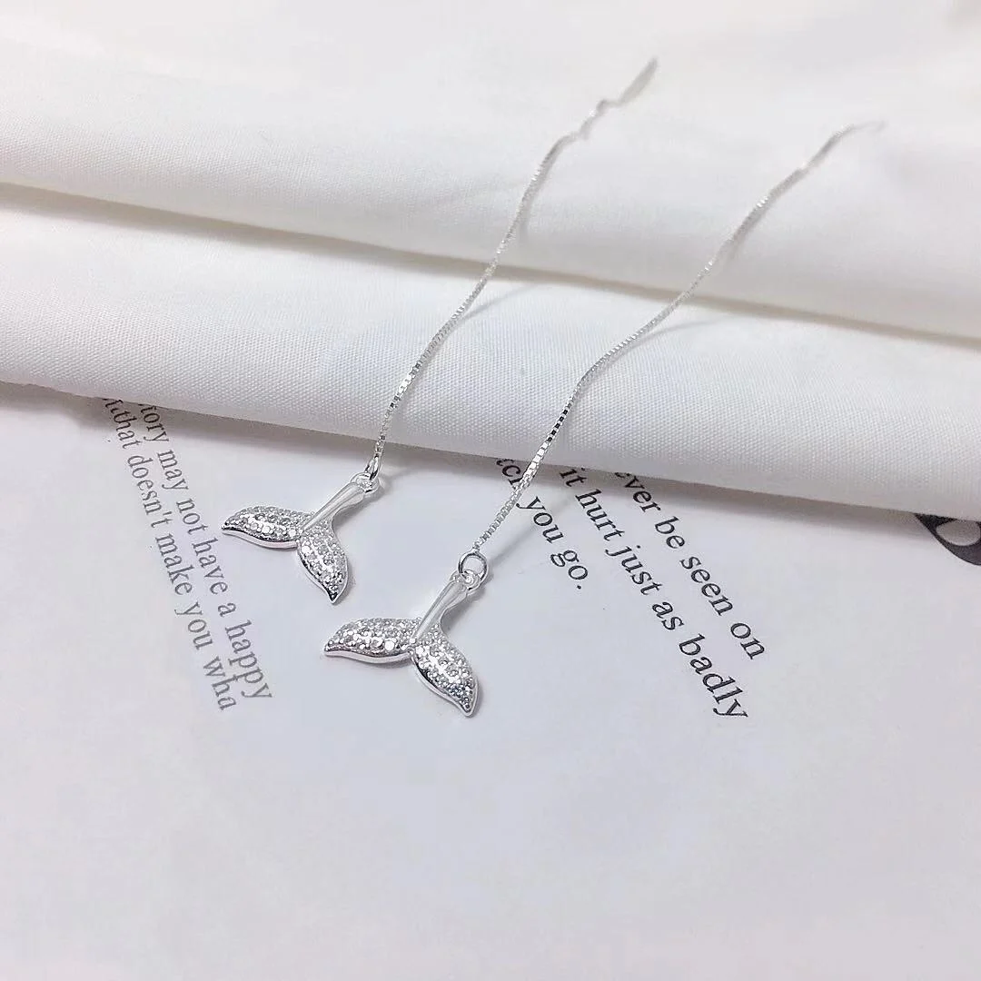 

Mermaid fashion ear line all-match