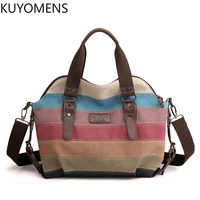 brand womens crossbody shoulder bag messenger bags vintage canvas patchwork color tote bag handbags purse bolsas feminina