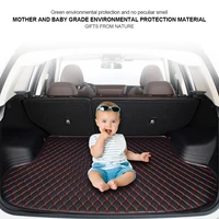 car trunk mat for kia ev6 2021 2022 waterproof cargo liner carpets pad interior accessories