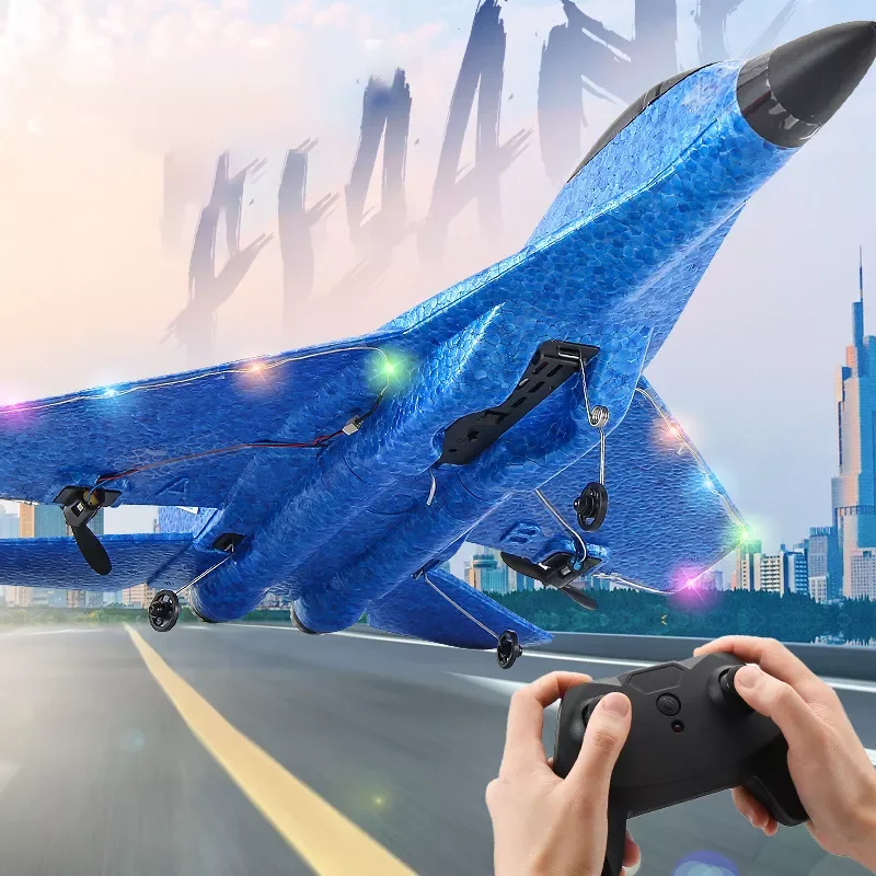 

New FX-828 Glider RC Plane Wingspan RC Remote Radio Control Drones Airplanes Children Gift Assembled Flying Model Kid Toys 2022