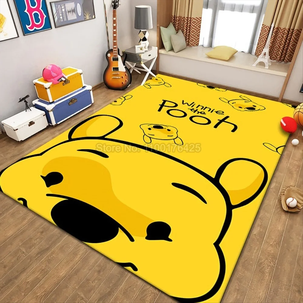 

Disney Winnie the Pooh Baby Play Mat Crawling Mat Children Room Rugs for Boys Bedroom Floor Pads Baby Gym Home Decor
