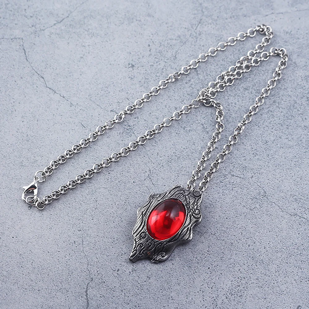 SONGCHANGJEWELRY Ожерелье DMC Devil May Cry Красный Кристалл