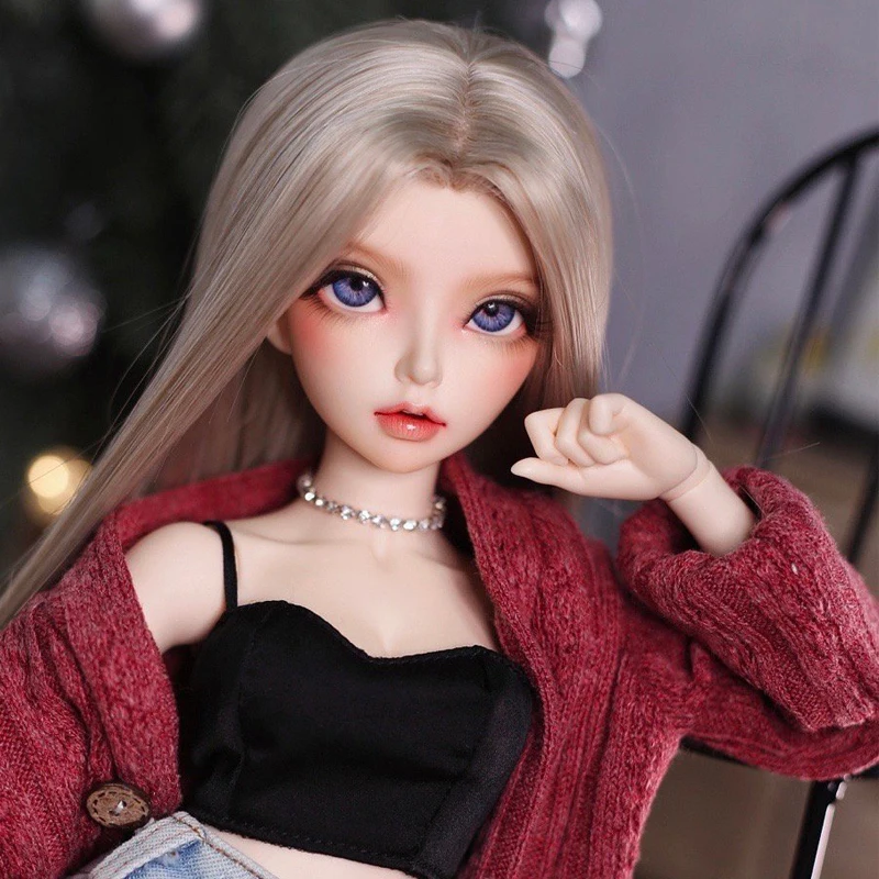 Новая 42 см сексуальная девушка из натуральной кожи BJD Baby sd 1/4 женская