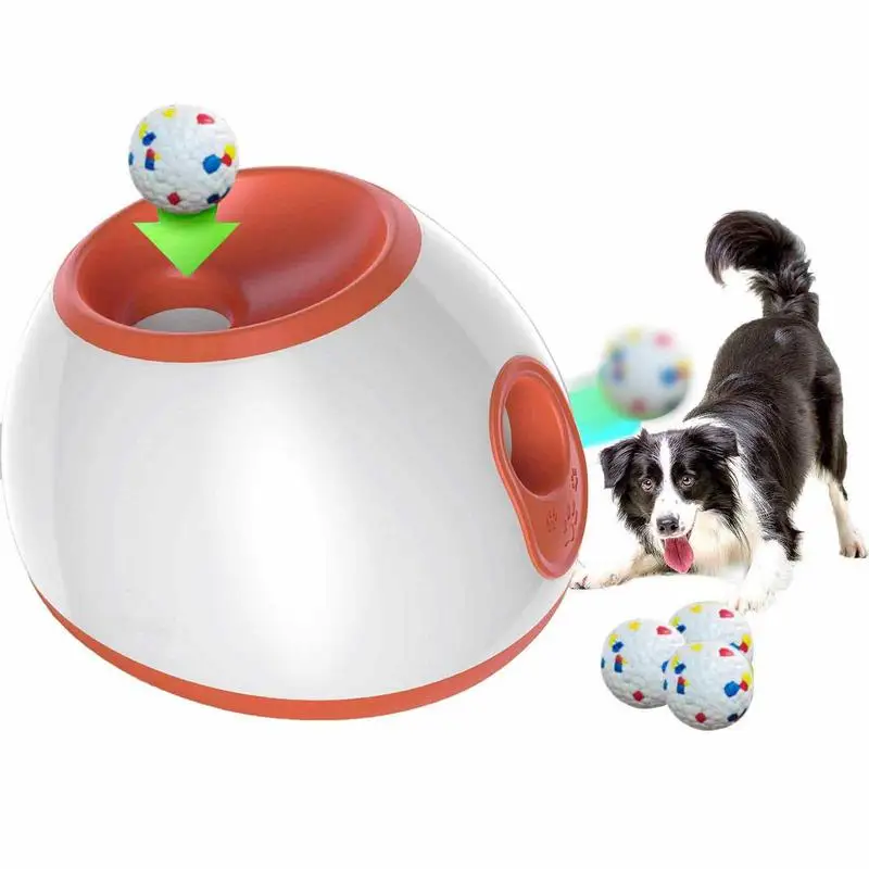 

Ball Launcher For Dogs Interactive Puppy Pet Fetch Toy Interactive Dog Toys Pet Ball Indoor Thrower Machine