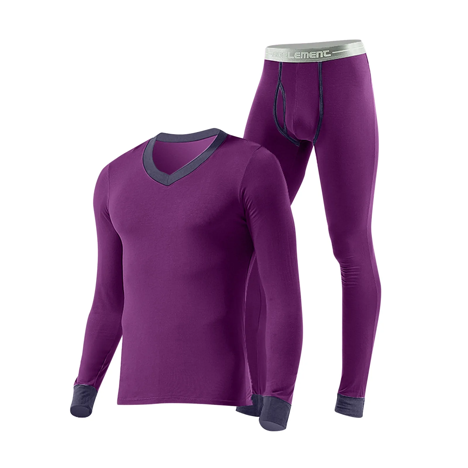 

Men's Long Johns thin Underwear Sets Warm Stretch Tight Base Layers Compression Sweat Quick Drying Tops Bottoms Suits Clothes
