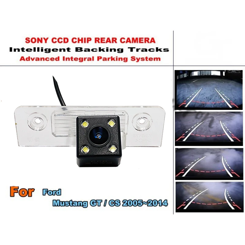 

For Ford Mustang GT / CS 2005~2014 CCD Night Vision 20M Waterproof High Quality Camera Smart Backing Tracks Camera