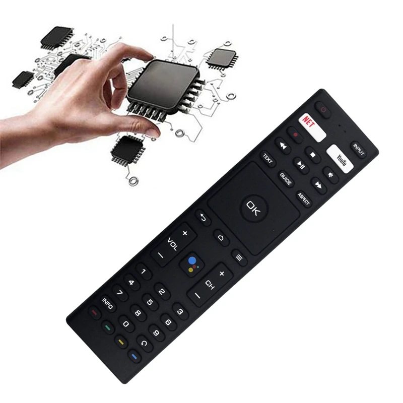Replace RM-C3416 Remote Control For JVC TV LT65N7115AM LT75N7125A AV-H323115A AV-H587115A AV-H657115A LT-32N3115A