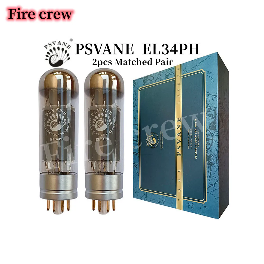 Fire Crew PSVANE EL34 EL34PH вакуумная трубка обновленная EL34C EL34B 6P3P 6CA7 6V6 HIFI комплект для