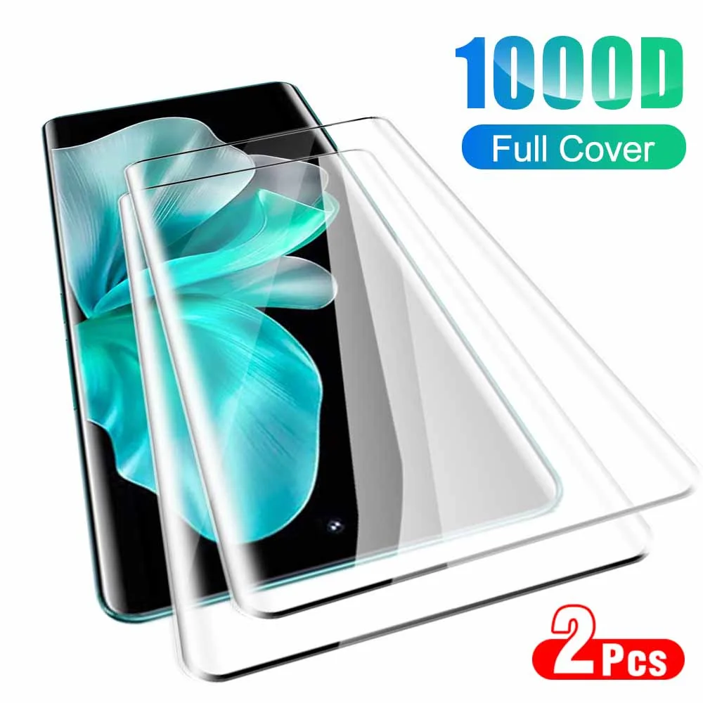 Защитное стекло 9D для vivo V30 Pro V 30 V30Pro 2 шт.