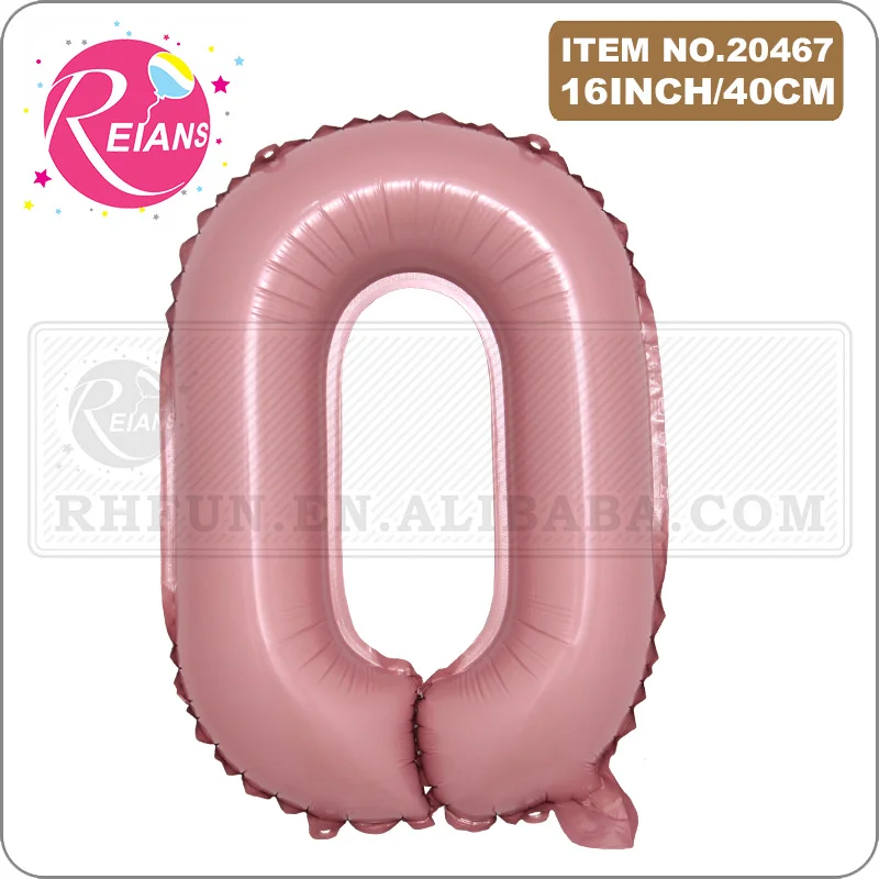 16-дюймовые фольгированные воздушные шары с надписью и цифрами |