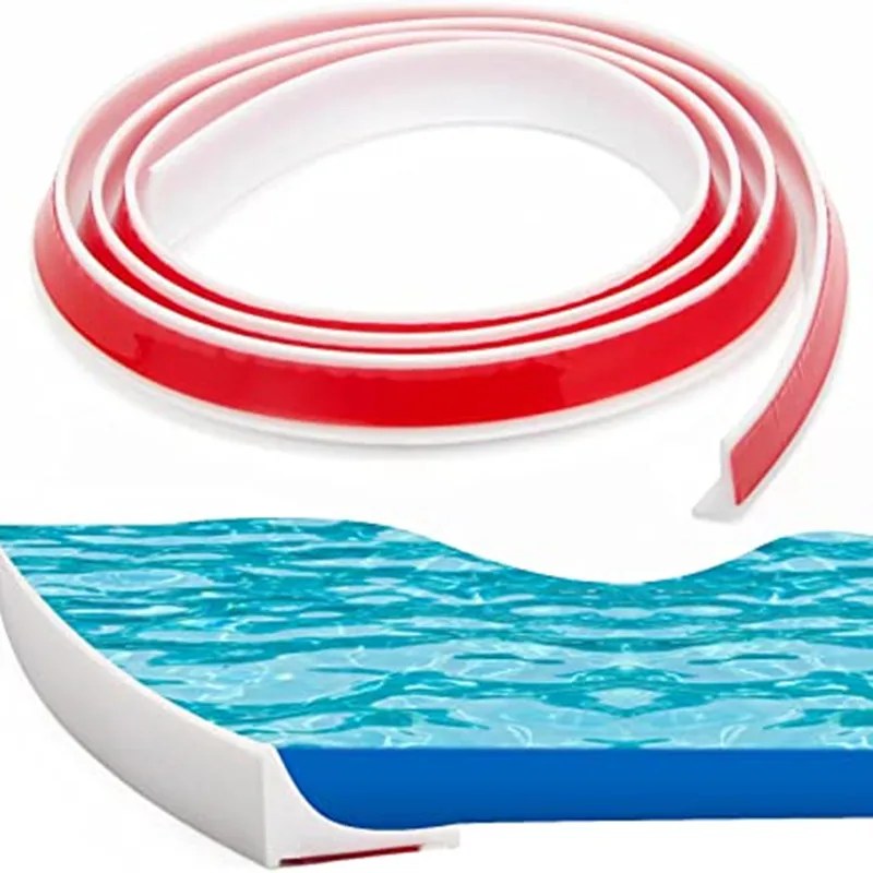 Силиконовая водоупорная лента для ванной комнаты удерживающая воду полоска