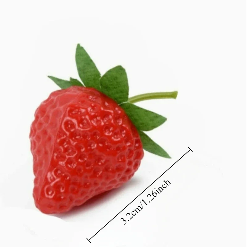 

Искусственные клубники для декора