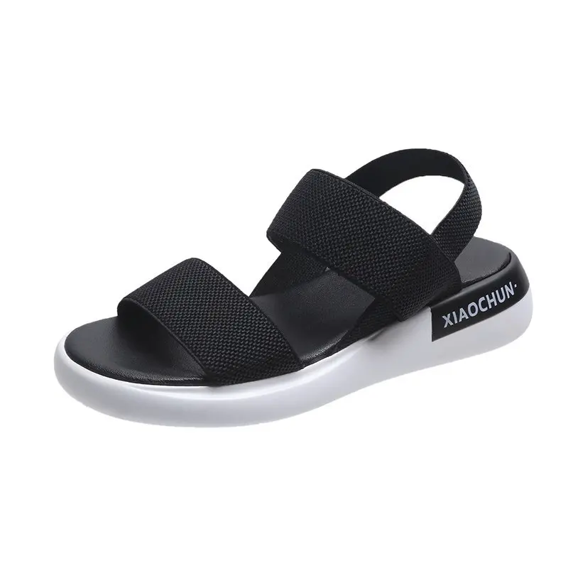 

Stretch Fabric Platform Student Sports Sandals 2022 Summer New Light Non-slip Open Toes Women Beach Shoes Fashion Casual Shoes