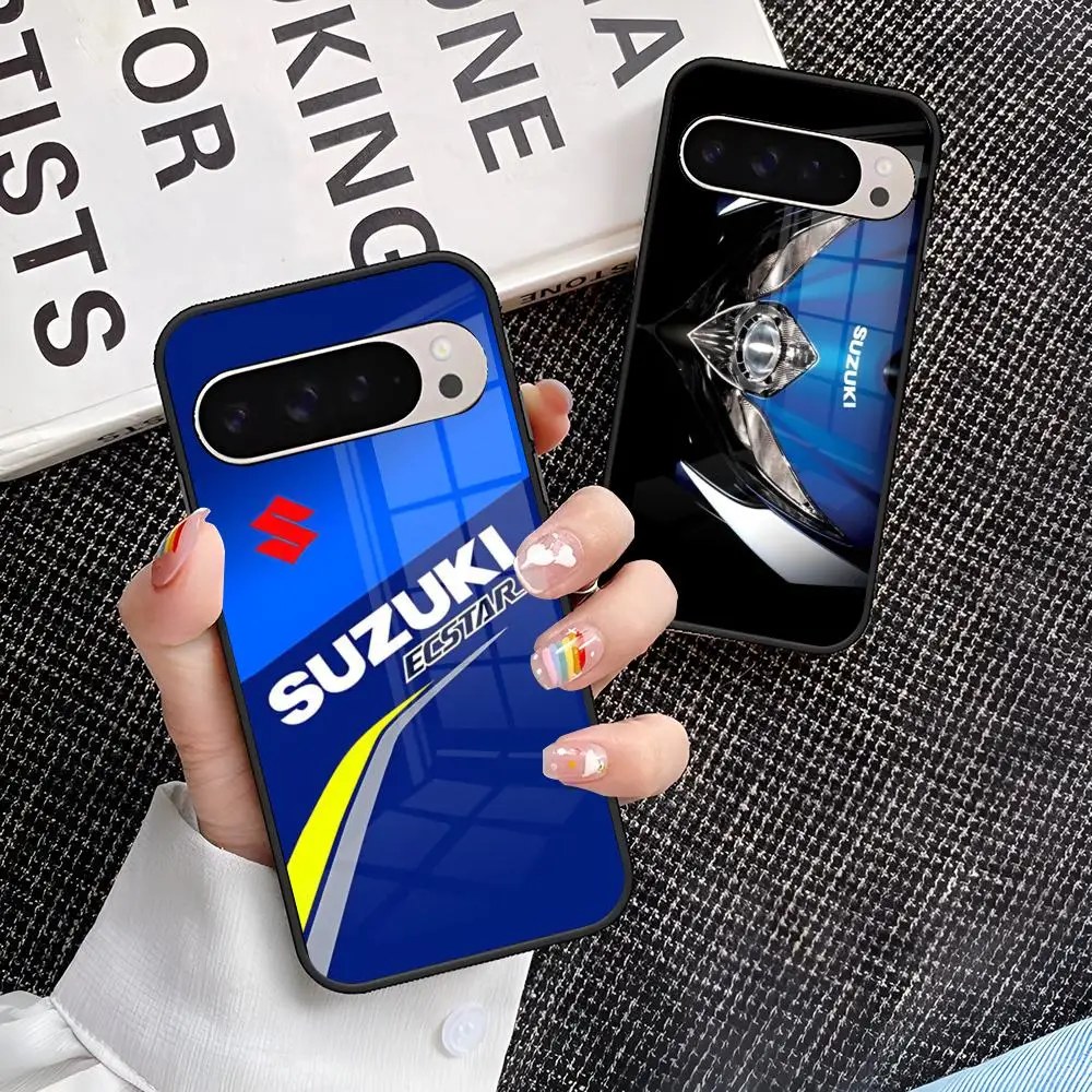 Чехол для телефона с логотипом MOTOR S-SU-ZUKIes Google Pixel 9 8Pro 9Pro Pixel7 противоударная задняя