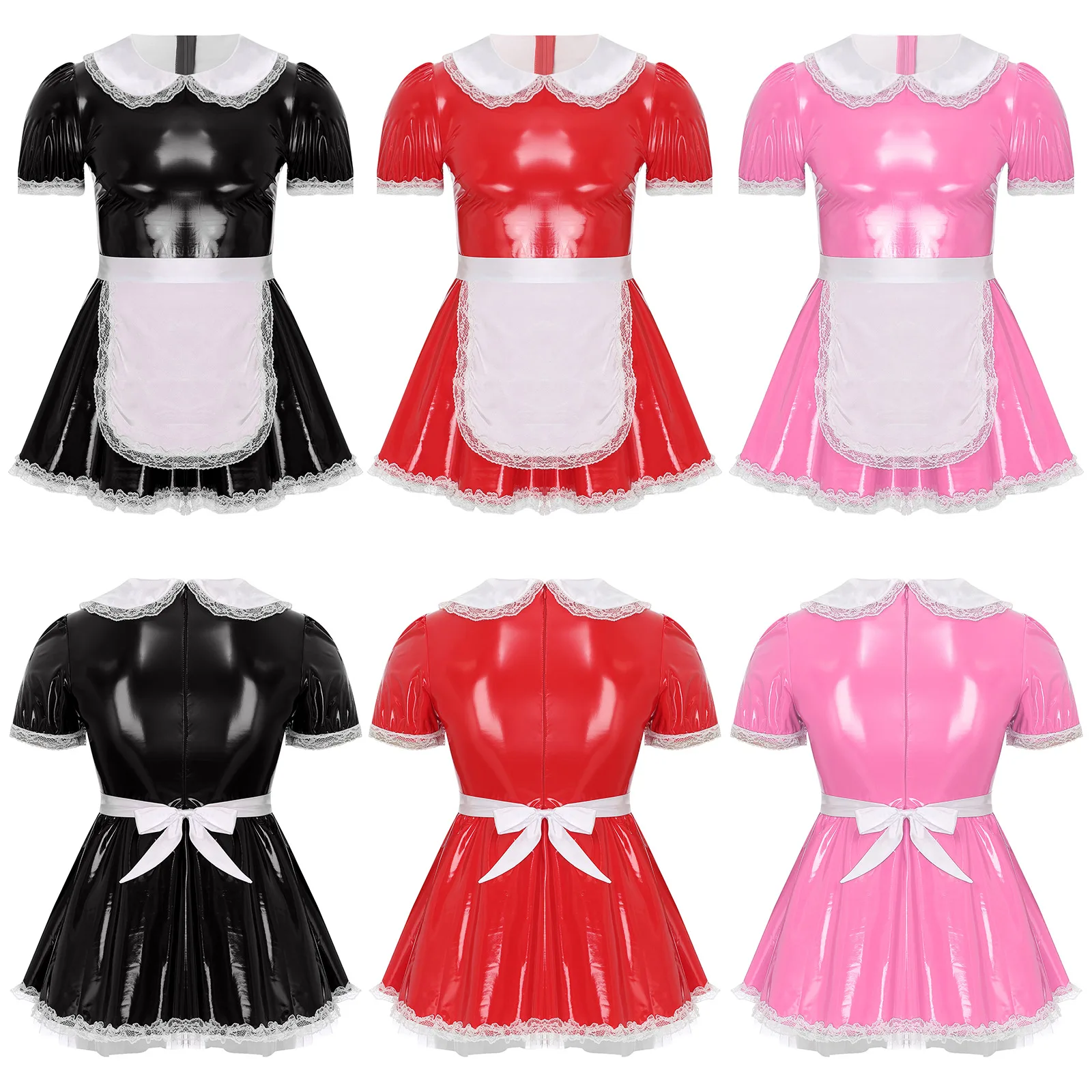 Мужской костюм для косплея Sissy Crossdresser Servants Maid