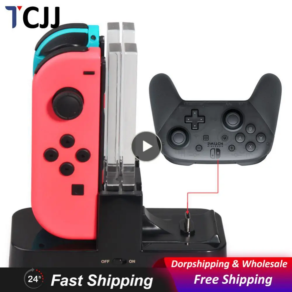 

Use Intelligent Micro-control High Efficiency Charger Beautiful Appearance Gamepad Charger Type-c To Usb Interface