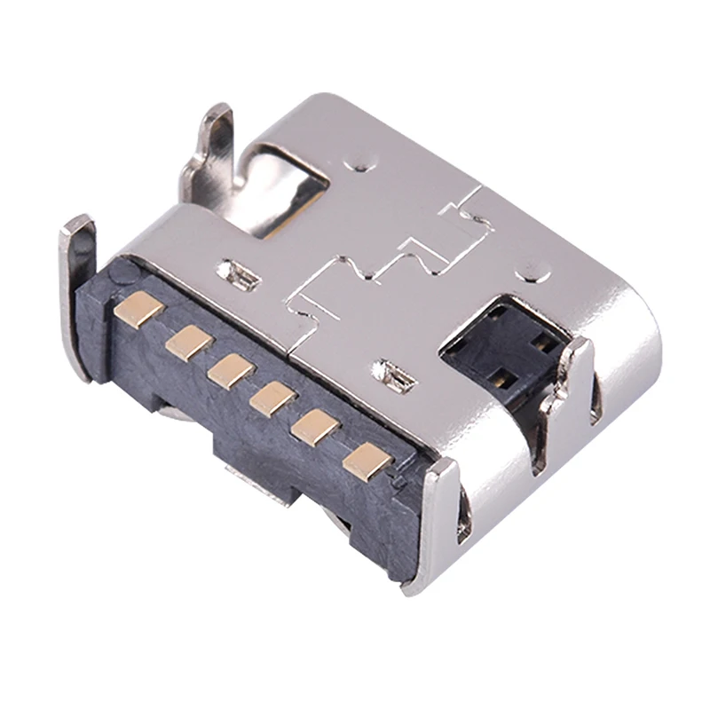 

10 шт., USB-разъёмы типа C, 6 контактов
