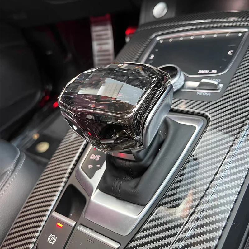 Модифицированная Прозрачная крышка для ручки переключения передач audi a6 a4 c8 a5 s4 q7