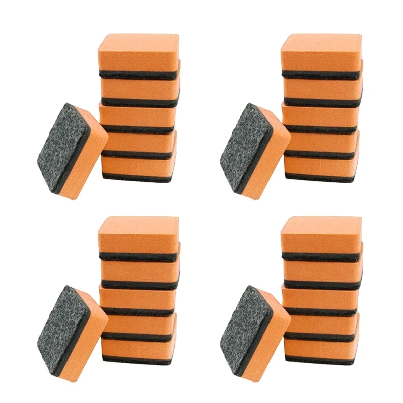 

Magnetic Whiteboard Erasers Chalkboard Cleaner Square Wiper Soft Felt Portable Sizing Cleansers Quality Material