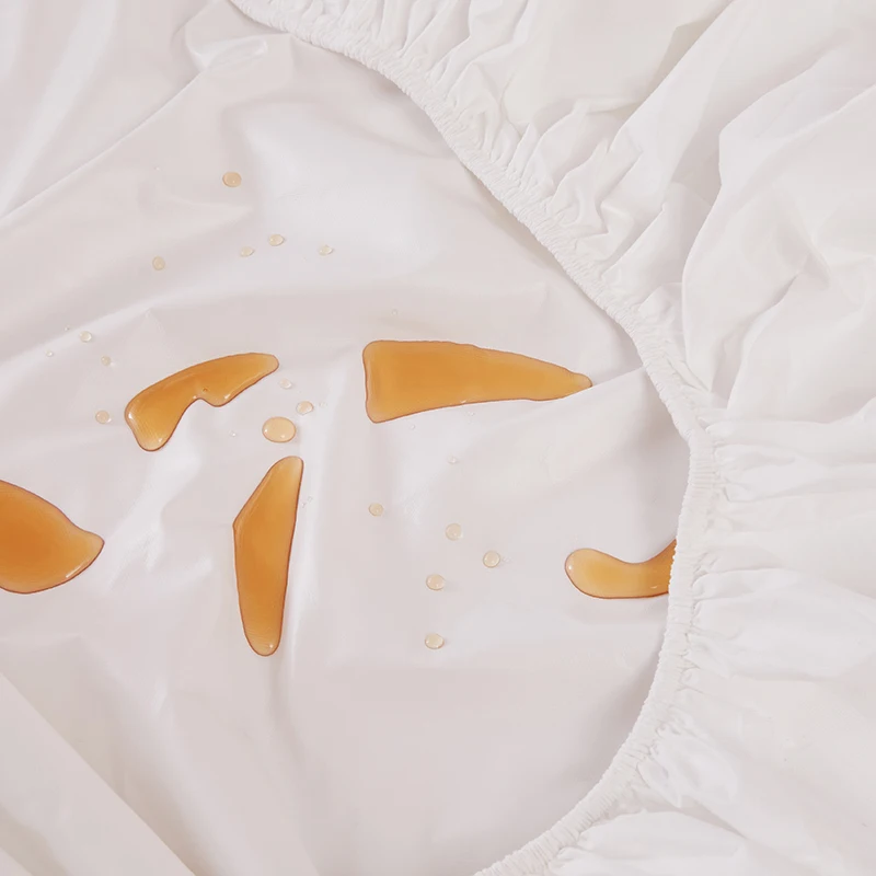 Водонепроницаемый Эластичный Лист King Size 360° ° Пододеяльник Из Полиэстера С